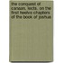 The Conquest Of Canaan, Lects. On The First Twelve Chapters Of The Book Of Joshua