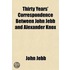 Thirty Years' Correspondence Between John Jebb -- And Alexander Knox-- (Volume 1)