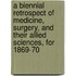 A Biennial Retrospect Of Medicine, Surgery, And Their Allied Sciences, For 1869-70