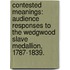 Contested Meanings: Audience Responses To The Wedgwood Slave Medallion, 1787-1839.