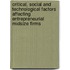 Critical, Social And Technological Factors Affecting Entrepreneurial Midsize Firms