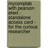 Mycomplab With Pearson Etext - Standalone Access Card - For The Curious Researcher door Bruce Ballenger
