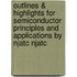 Outlines & Highlights For Semiconductor Principles And Applications By Njatc Njatc
