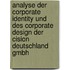 Analyse Der Corporate Identity Und Des Corporate Design Der Cision Deutschland Gmbh