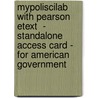 Mypoliscilab With Pearson Etext  - Standalone Access Card - For American Government door Larry J. Sabato