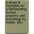 Outlines & Highlights For Understanding Human Anatomy And Physiology By Mader, Isbn
