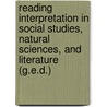 Reading Interpretation in Social Studies, Natural Sciences, and Literature (G.E.D.) by National Learning Corporation