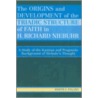 The Origins And Development Of The Triadic Structure Of Faith In H. Richard Niebuhr door Joseph Pagano