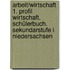Arbeit/Wirtschaft  1. Profil Wirtschaft. Schülerbuch. Sekundarstufe I Niedersachsen