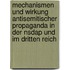 Mechanismen Und Wirkung Antisemitischer Propaganda In Der Nsdap Und Im Dritten Reich