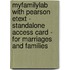 Myfamilylab With Pearson Etext - Standalone Access Card - For Marriages And Families