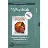 New Mypsychlab With Pearson Etext - Standalone Access Card - For Abnormal Psychology door Spencer A. Rathus