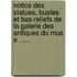 Notice Des Statues, Bustes Et Bas-Reliefs De La Galerie Des Antiques Du Mus E ......