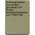 Textinterpretation Zum Ersten Grundsatz Von Fichtes Wissenschaftslehre Von 1794/1795
