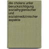 Die Cholera Unter Berucksichtigung Sozialhygienischer Und Sozialmedizinischer Aspekte door Kirsten Hermes
