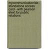 Mycommunicationlab - Standalone Access Card - With Pearson Etext For Public Relations door David W. Guth