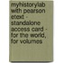 Myhistorylab With Pearson Etext - Standalone Access Card - For The World, For Volumes