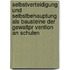 Selbstverteidigung Und Selbstbehauptung Als Bausteine Der Gewaltpr Vention An Schulen