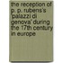 The Reception of P. P. Rubens's 'Palazzi Di Genova' During the 17th Century in Europe