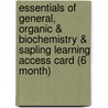 Essentials Of General, Organic & Biochemistry & Sapling Learning Access Card (6 Month) door Sapling