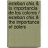 Esteban Chis & La importancia de los colores / Esteban Chis & The Importance of Colors