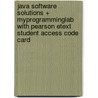 Java Software Solutions + Myprogramminglab With Pearson Etext Student Access Code Card by William Loftus