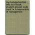 Mymanagementlab With No E-Book Student Access Code Card For Fundamentals Of Management