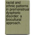 Racial And Ethnic Patterns In Premenstrual Dysphoric Disorder: A Biocultural Approach.