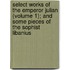 Select Works Of The Emperor Julian (Volume 1); And Some Pieces Of The Sophist Libanius