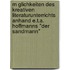 M Glichkeiten Des Kreativen Literaturunterrichts Anhand E.T.A. Hoffmanns "Der Sandmann"