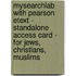 Mysearchlab With Pearson Etext - Standalone Access Card - For Jews, Christians, Muslims