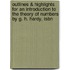 Outlines & Highlights For An Introduction To The Theory Of Numbers By G. H. Hardy, Isbn