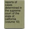 Reports Of Cases Determined In The Supreme Court Of The State Of California (Volume 10) door California. Supreme Court