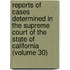 Reports Of Cases Determined In The Supreme Court Of The State Of California (Volume 30)