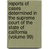 Reports Of Cases Determined In The Supreme Court Of The State Of California (Volume 99)