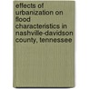 Effects Of Urbanization On Flood Characteristics In Nashville-Davidson County, Tennessee door Source Wikia