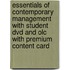 Essentials Of Contemporary Management With Student Dvd And Olc With Premium Content Card