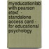 Myeducationlab With Pearson Etext  - Standalone Access Card - For Educational Psychology