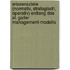Wissensziele (Normativ, Strategisch, Operativ) Entlang Des St. Galler Management-Modells