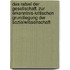 Das Ratsel Der Gesellschaft. Zur Erkenntnis-kritischen Grundlegung Der Sozialwissenschaft