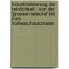 Industrialisierung Der Reinlichkeit - Von Der 'Grossen Wasche' Bis Zum Vollwaschautomaten door Sandra Schmidt