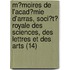 M?Moires De L'Acad?Mie D'Arras, Soci?T? Royale Des Sciences, Des Lettres Et Des Arts (14)