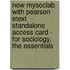 New Mysoclab With Pearson Etext  - Standalone Access Card - For Sociology, The Essentials