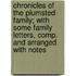 Chronicles Of The Plumsted Family; With Some Family Letters, Comp. And Arranged With Notes