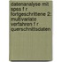 Datenanalyse Mit Spss F R Fortgeschrittene 2: Multivariate Verfahren F R Querschnittsdaten