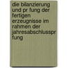 Die Bilanzierung Und Pr Fung Der Fertigen Erzeugnisse Im Rahmen Der Jahresabschlusspr Fung door Rainer Fickel