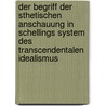 Der Begriff Der Sthetischen Anschauung In Schellings System Des Transcendentalen Idealismus by Andreas M. Ller