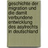 Geschichte Der Migration Und Die Damit Verbundene Entwicklung Des Asylrechts In Deutschland