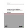 Managementinformationssysteme Fur Energieversorgungsunternehmen Auf Basis Von Sap Netweaver door Norman Hoch