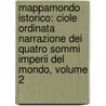 Mappamondo Istorico: Ciole Ordinata Narrazione Dei Quatro Sommi Imperii Del Mondo, Volume 2 door Antonio Foresti